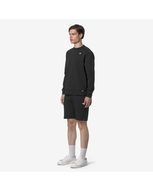 Keny Interlock di K-Way in Black da Uomo