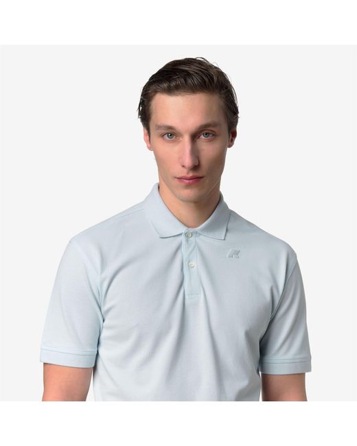 Simor Pique K-Way de hombre de color Blue