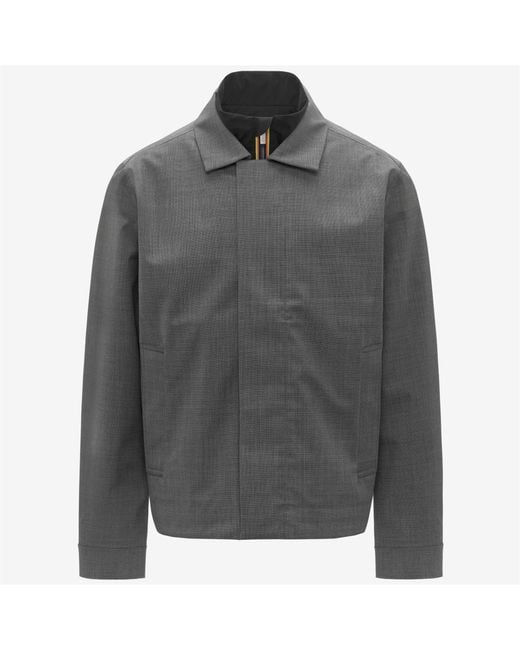 Louir 3L Wool di K-Way in Gray da Uomo