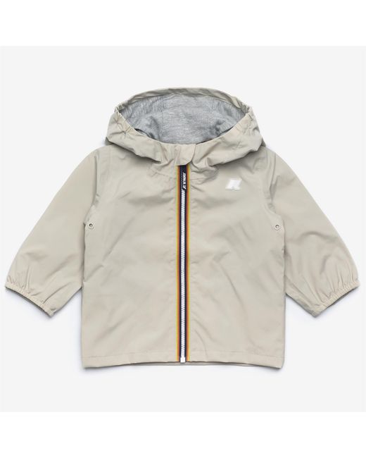 E. Jack Stretch Nylon Jersey K-Way de color Gray