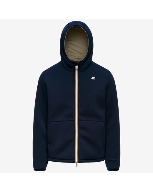 Jack Spacer Nylon Double K-Way de hombre de color Green