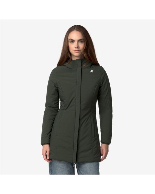 Denise St Warm Double K-Way de color Black