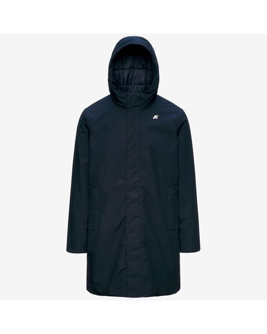 Thomas Warm Micro Canvas K-Way de hombre de color Blue