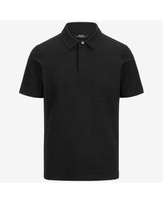 Vincelle Ice Cotton di K-Way in Black da Uomo
