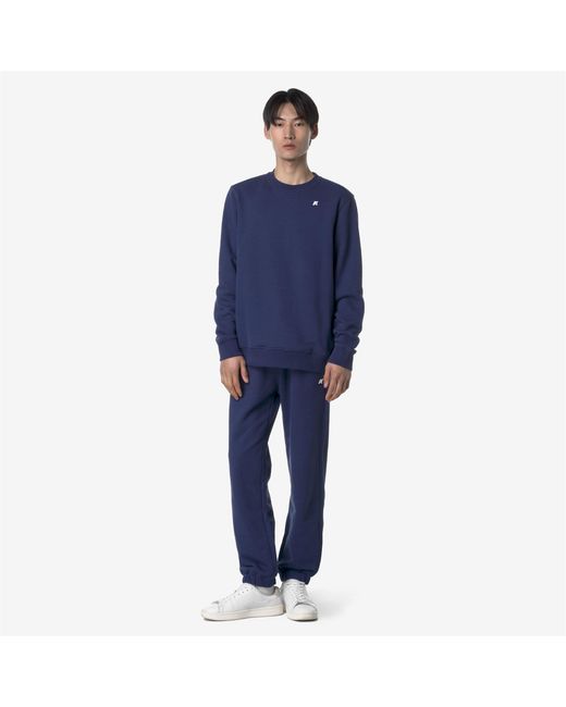 Mickyel French Terry K-Way de hombre de color Blue