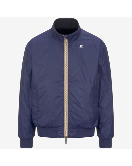 Arsene Plus.2 Reversible di K-Way in Blue da Uomo