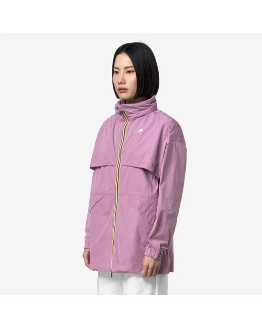 Aubeline Memory Touch K-Way de color Purple