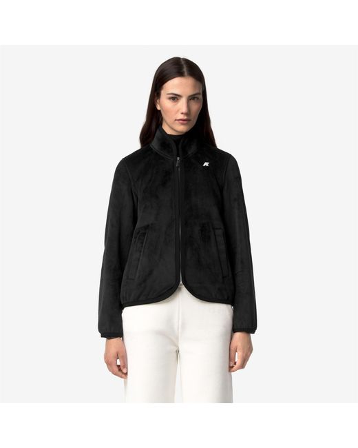 Tuda Velour Polar K-Way de color Black