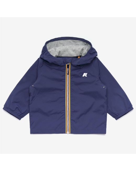E. Jack Stretch Nylon Jersey K-Way de color Blue