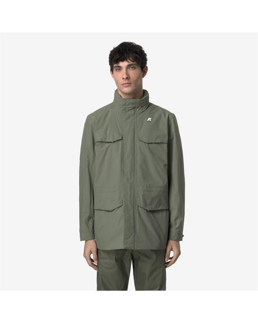 Manuel Ottoman K-Way de hombre de color Green
