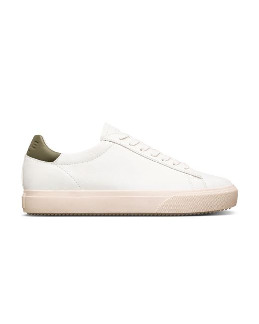 clae bradley knit white