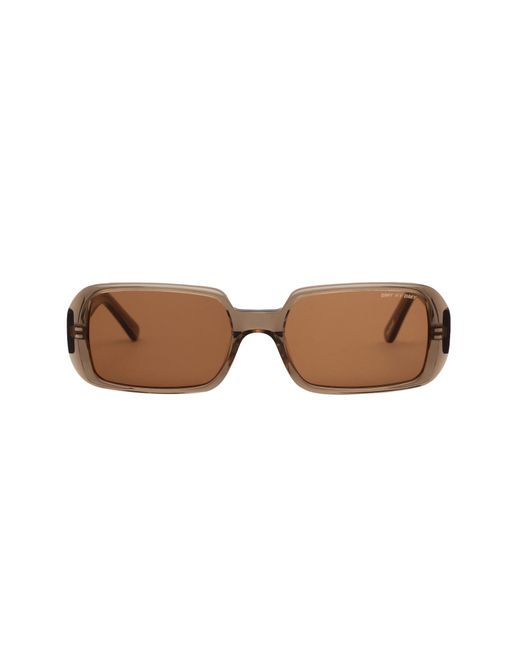 DMY BY DMY Synthetic Sunglasses Luca Transparent Olive in Brown - Lyst