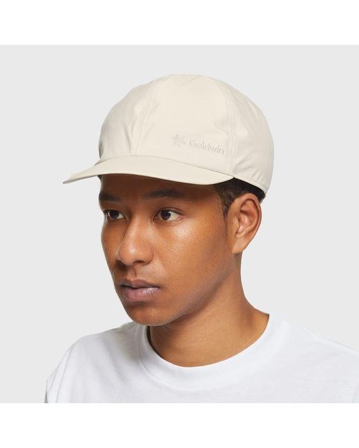 Goldwin Gore-tex Fly Air Cap Pale White in Brown for Men | Lyst