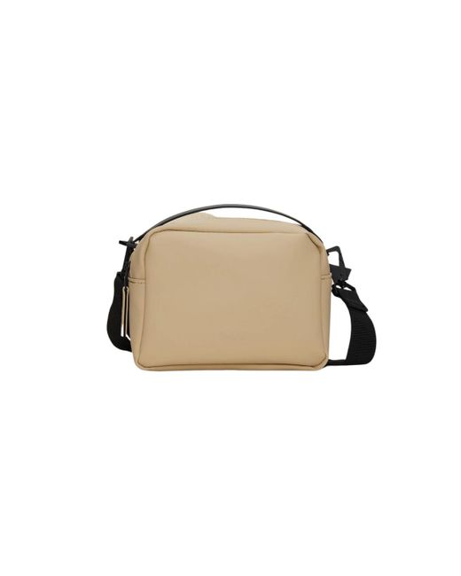 Rains Box Bag W3 Sand in Natural | Lyst