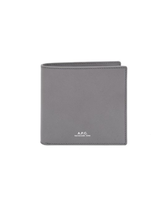 A.P.C. New Portefeuille London Grisargile in Gray for Men | Lyst