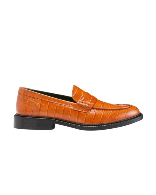 VINNY'S Townee Penny Loafer Cognac in Orange Lyst