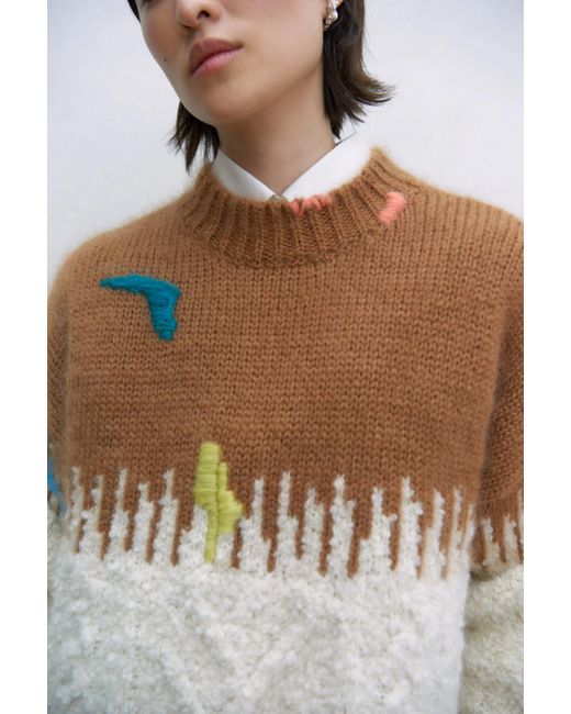 Cordera Mohair Sweater in Blue | Oroboro Store