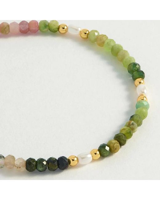 Two Pack Rainbow, Pearl And Gold Bracelet | Estella Bartlett