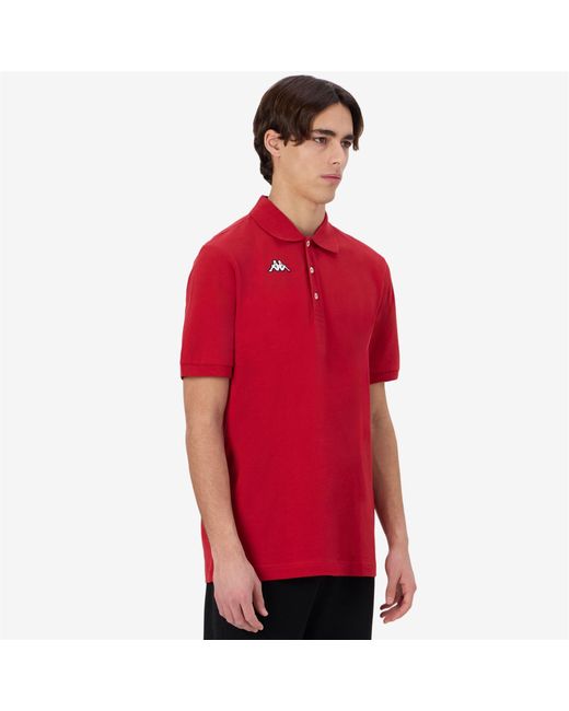 Logo Sharas Mss Kappa de hombre de color Red