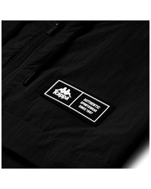 Authentic Nedo di Kappa in Black da Uomo