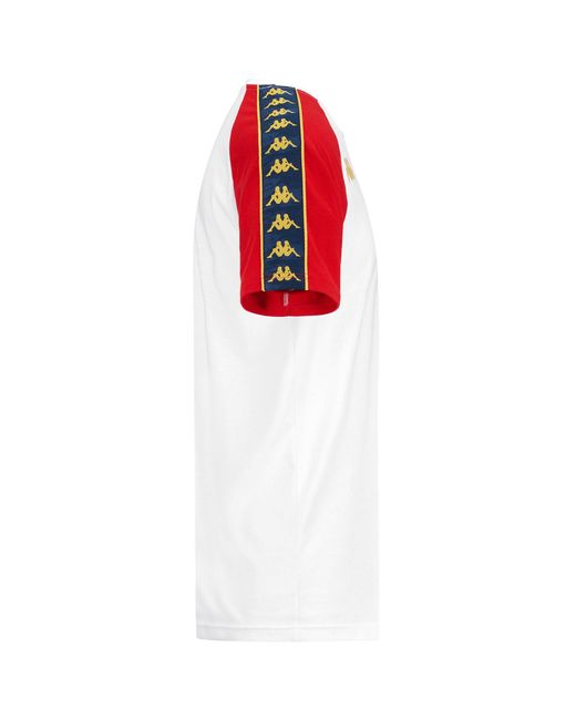 222 Banda Coena Genoa Kappa de hombre de color Red