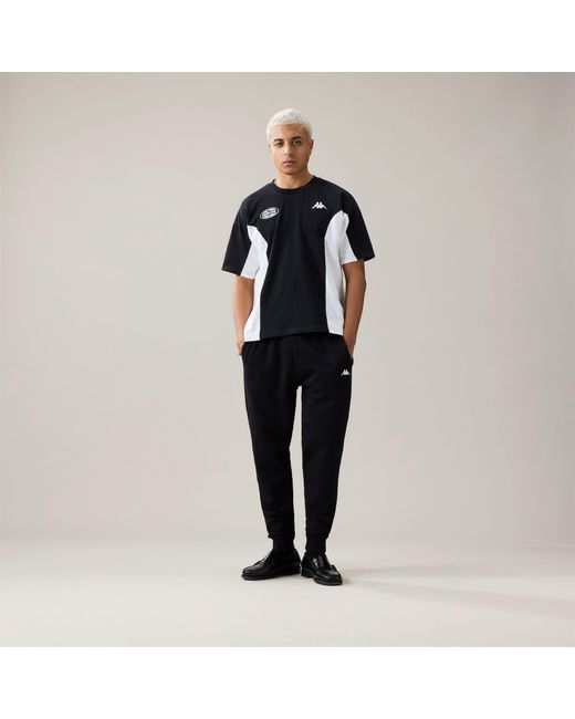 Saskya di Kappa in Black da Uomo