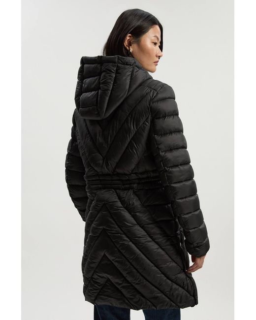 Karen Millen Black Lightweight Packable Coat