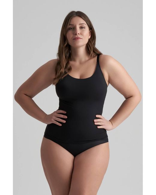 Karen Millen Black Invisible Singlet