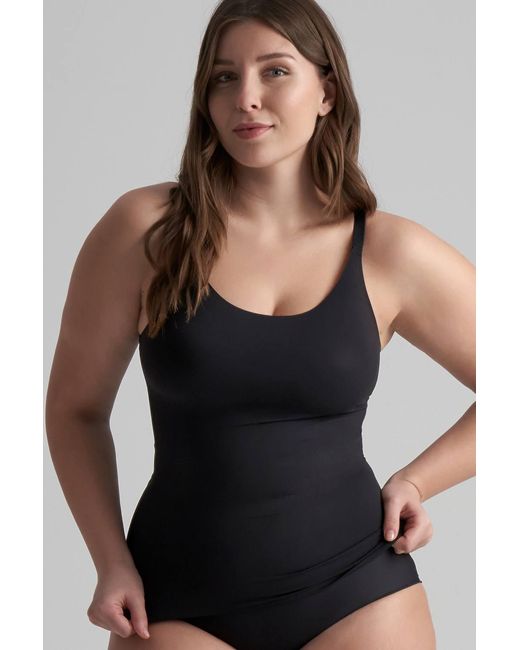 Karen Millen Black Invisible Singlet