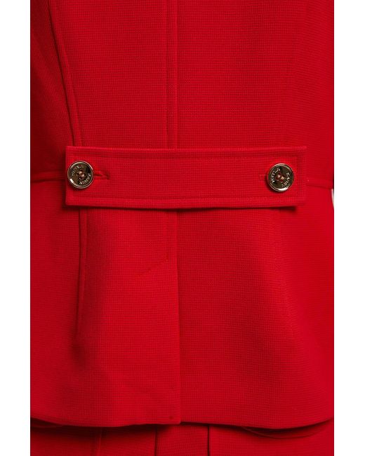 Karen Millen Textured Compact Stretch Tailored Jacket