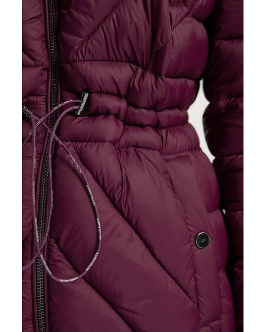 Karen Millen Purple Lightweight Packable Coat