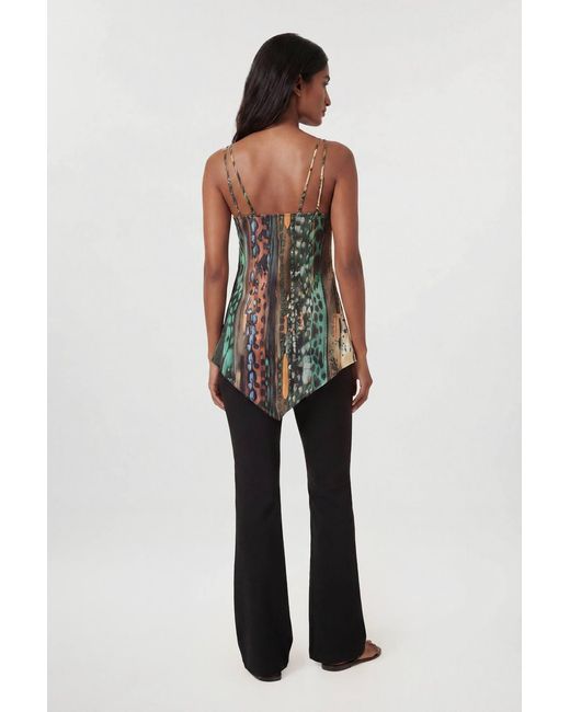 Karen Millen Black Compact Stretch Pocket Straight Leg Trousers