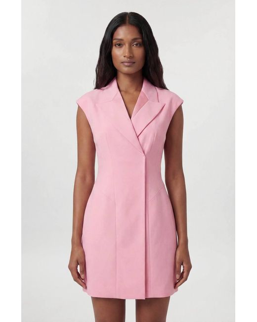 Karen Millen Compact Stretch Seam Detail Tailored Mini Dress