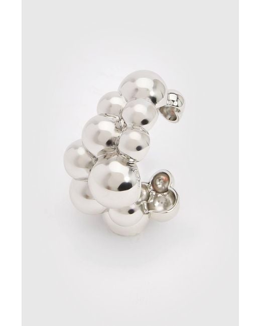 Karen Millen Metallic Statement Sphere Cuff Bracelet