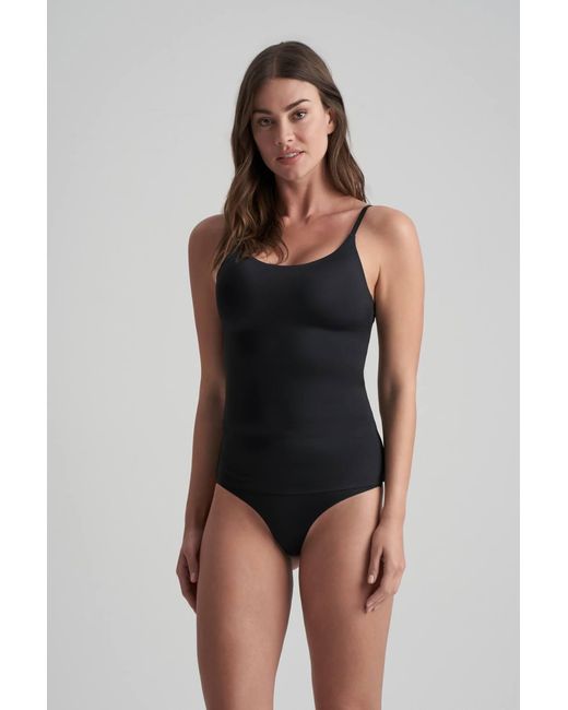 Karen Millen Black Invisible Singlet