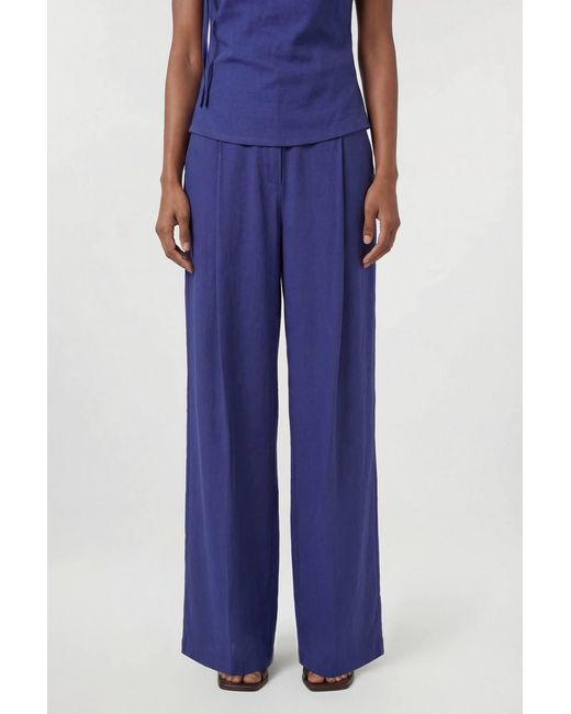 Karen Millen Blue Modal Trouser Co Ord