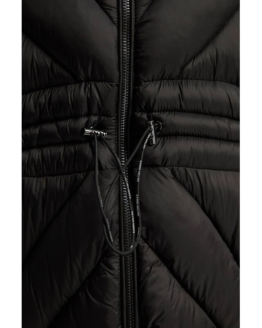 Karen Millen Black Plus Size Lightweight Packable Coat