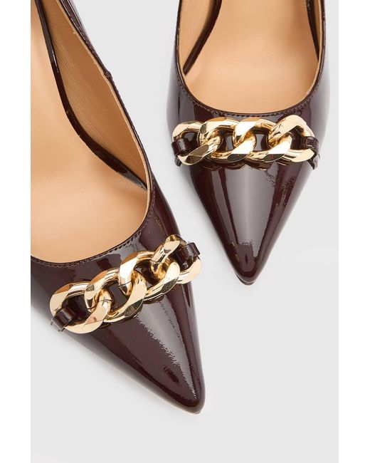 Karen Millen Multicolor Leather Stiletto Pointed Toe Heeled Shoe