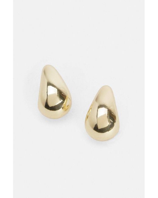 Karen Millen Brown Round Drop Earrings
