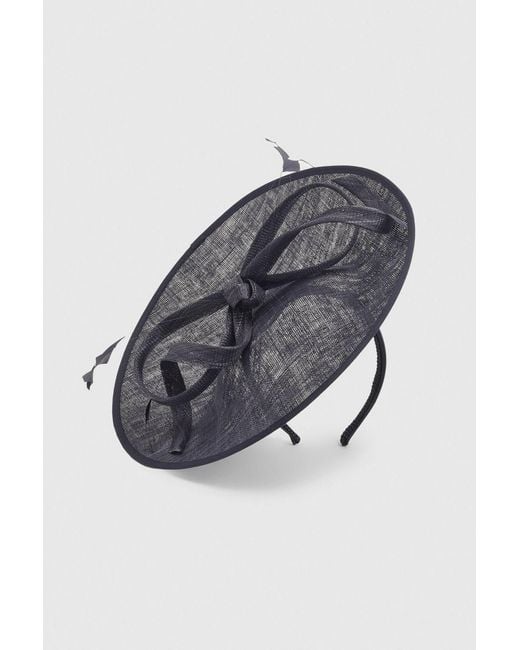 Karen Millen Blue Bow Detail Fascinator