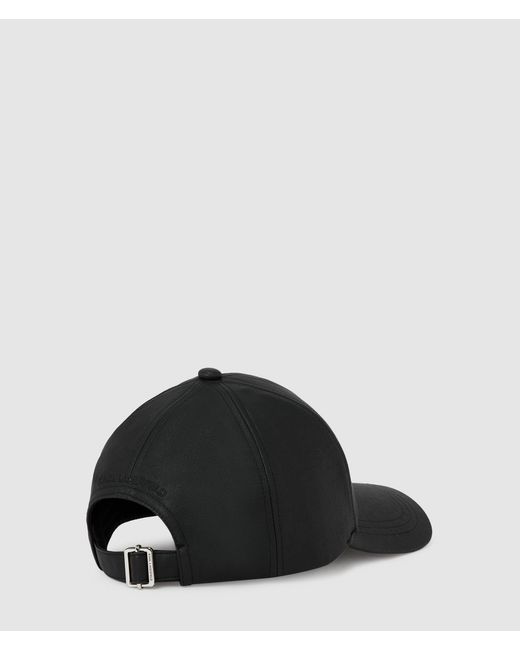Karl Lagerfeld Black K/Monogram Cap for men