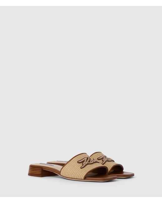 Karl Lagerfeld Natural Petalo Ii Heeled Sandals