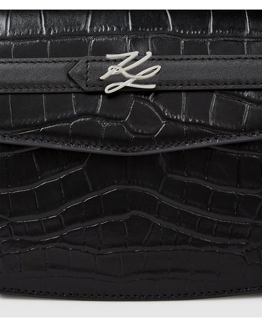 Karl Lagerfeld Black K/Studio Clutch Bag