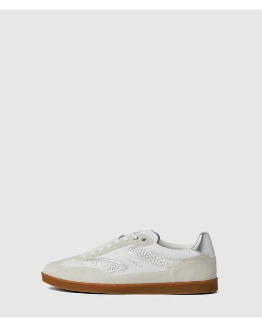 Karl Lagerfeld White Exclusive Kandidate Mesh Sneakers