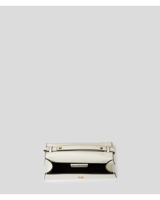 Karl Lagerfeld Natural K/signature Medium Shoulder Bag
