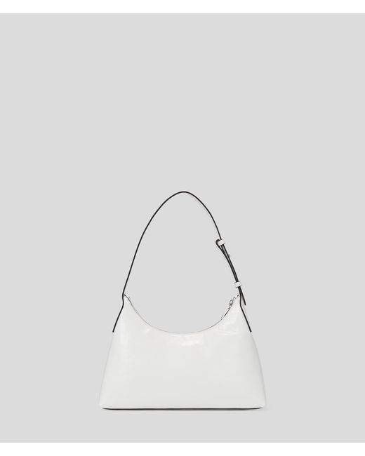 Karl Lagerfeld White Rue St-guillaume Shoulder Bag