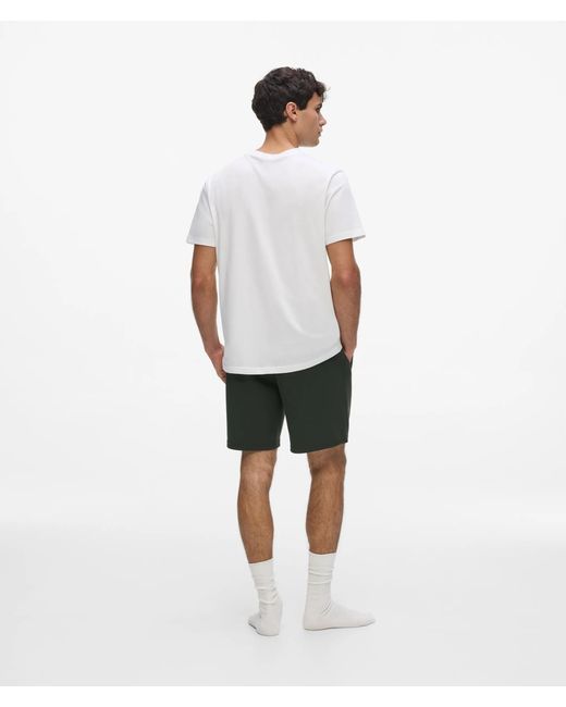 Karl Lagerfeld White Rue St-Guillaume Loungewear Shorts for men