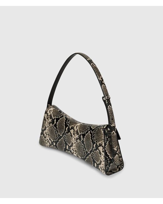 Karl Lagerfeld Multicolor K/Autograph Twist Python Shoulder Bag
