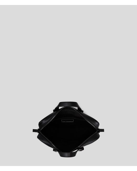 Karl Lagerfeld Black K/etch Briefcase for men