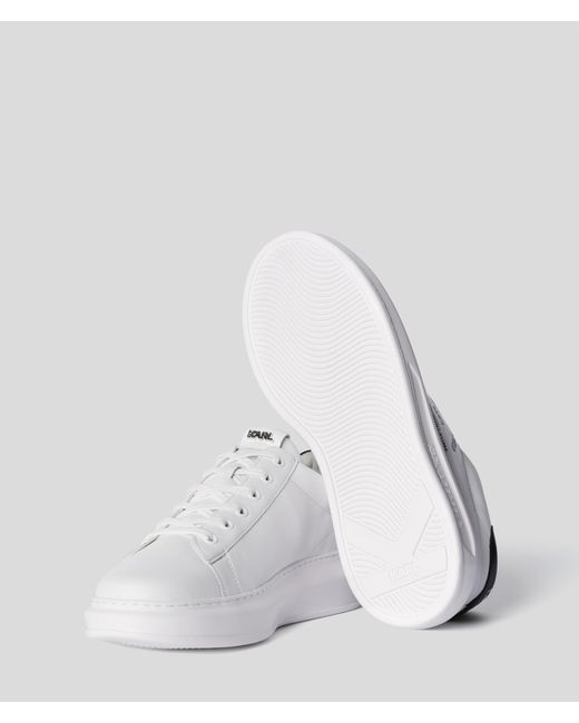 Karl Lagerfeld White Rue St-guillaume Logo Kapri Sneakers for men